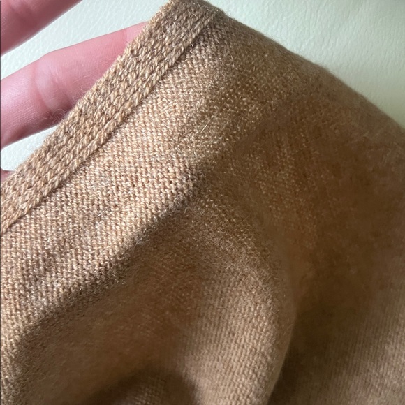 J. Crew Lightweight Cashmere Scarf, Camel - Picture 5 of 6